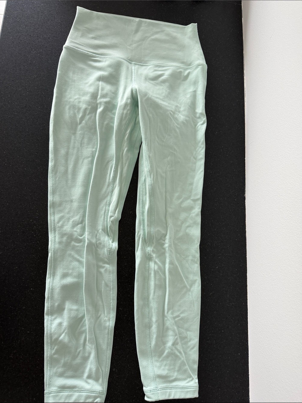 Lululemon High-Waist Mint Green Women's Leggings